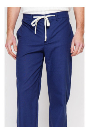 Pantalon - SECRET DU LIN - Marine