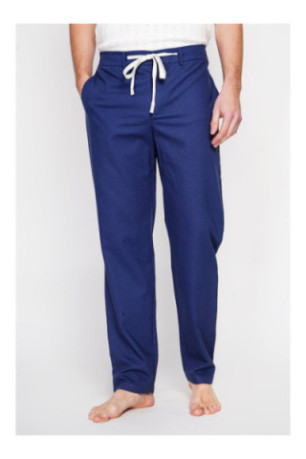 Pantalon - SECRET DU LIN - Marine