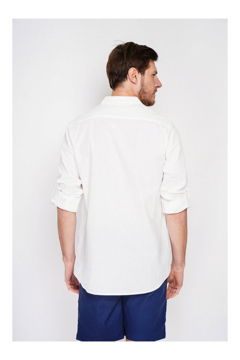 Chemise - SECRET DU LIN - Blanc