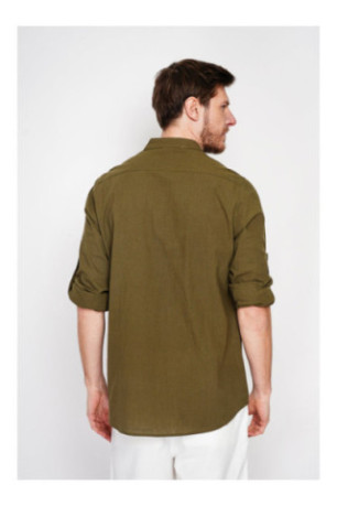 Chemise - SECRET DU LIN - Kaki