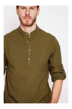 Chemise - SECRET DU LIN - Kaki