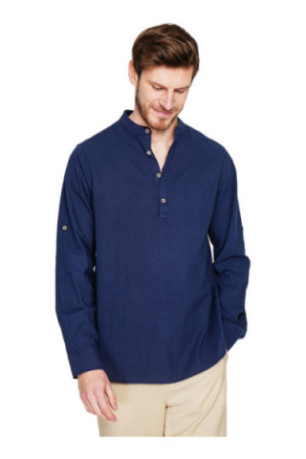 Chemise - SECRET DU LIN - Marine