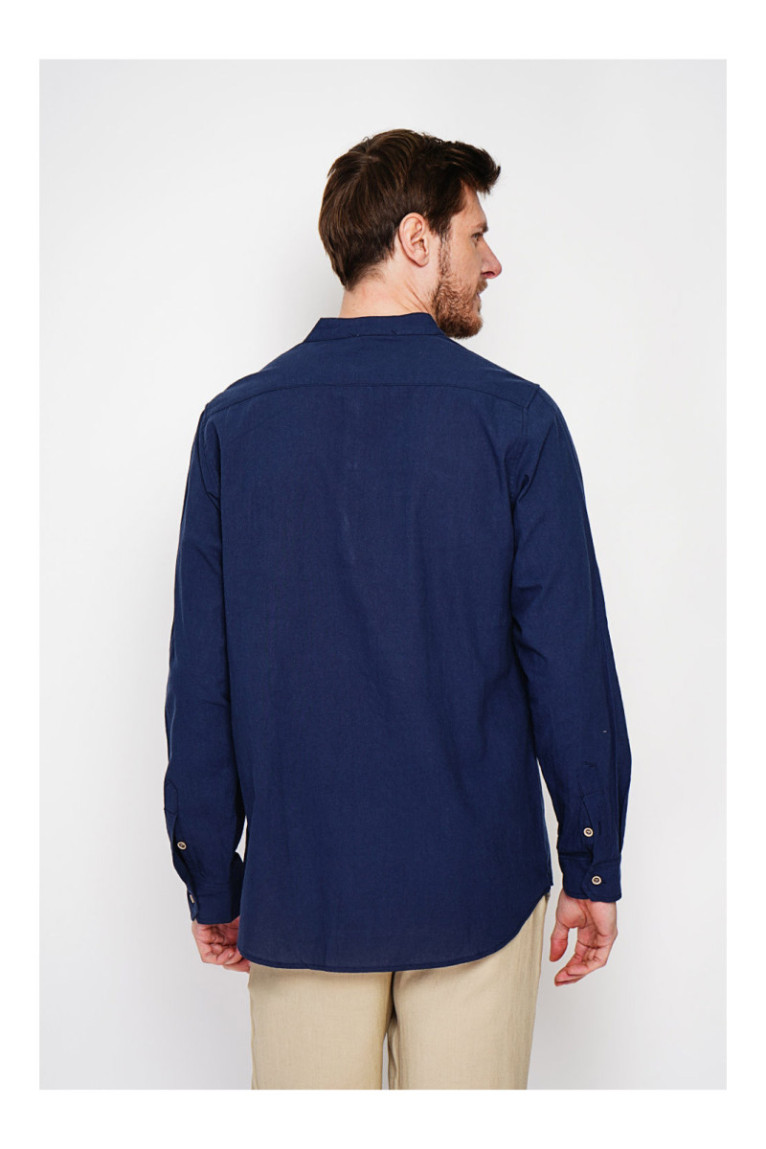 Chemise - SECRET DU LIN - Marine