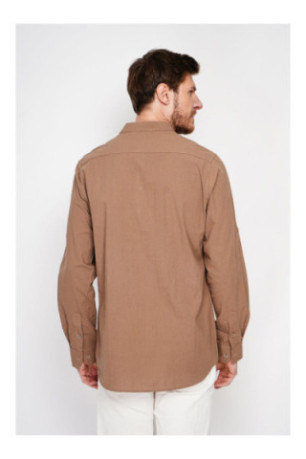 Chemise - SECRET DU LIN - Marron