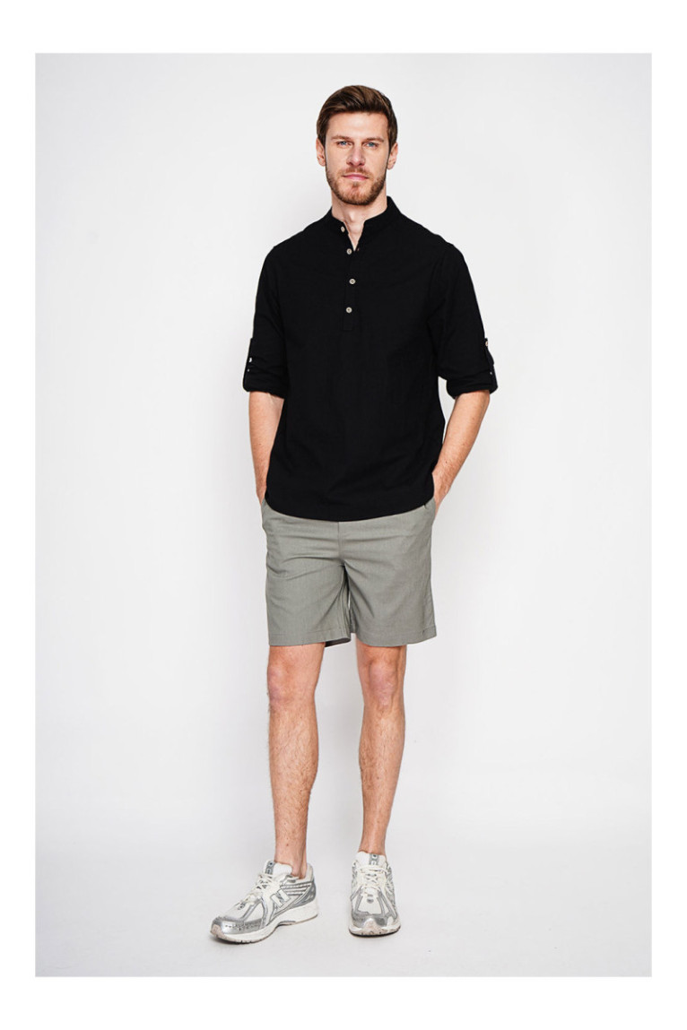 Chemise - SECRET DU LIN - Noir