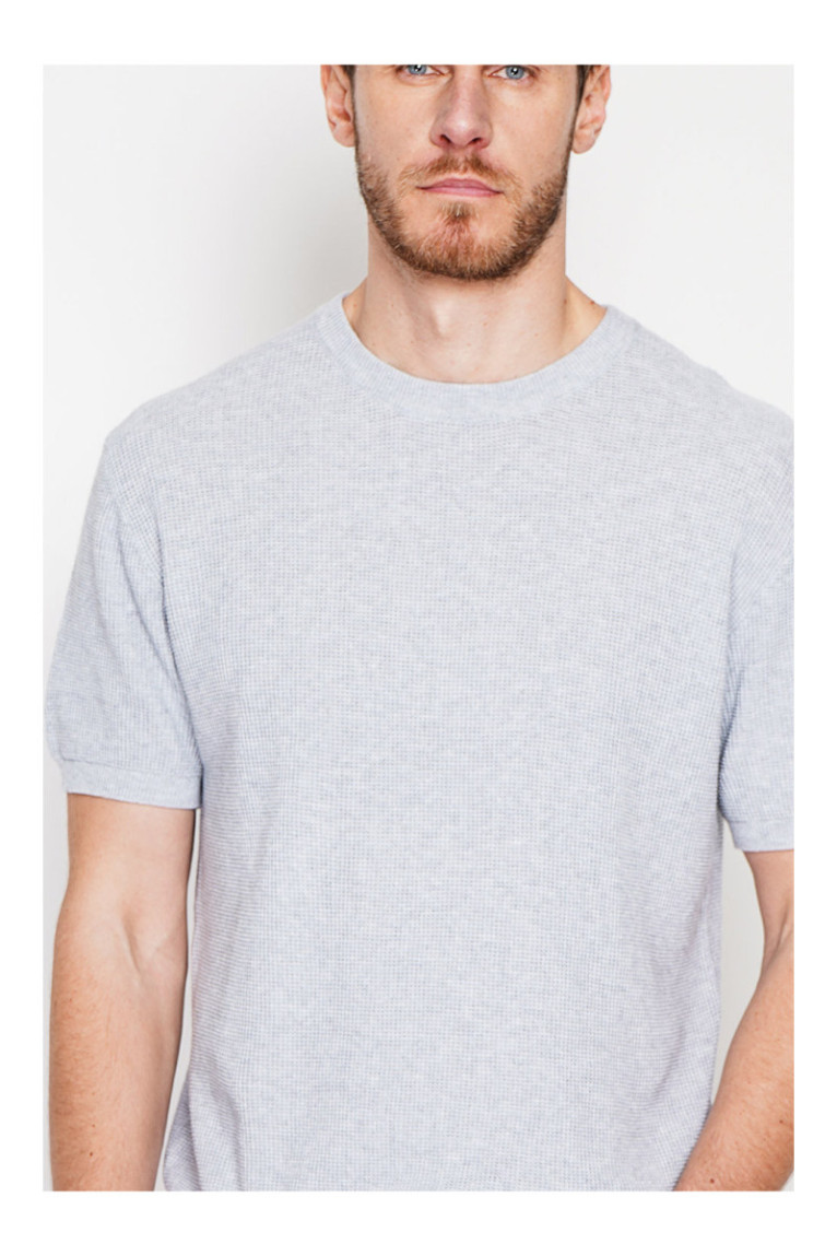 Pull - SECRET DU LIN - Gris Perle
