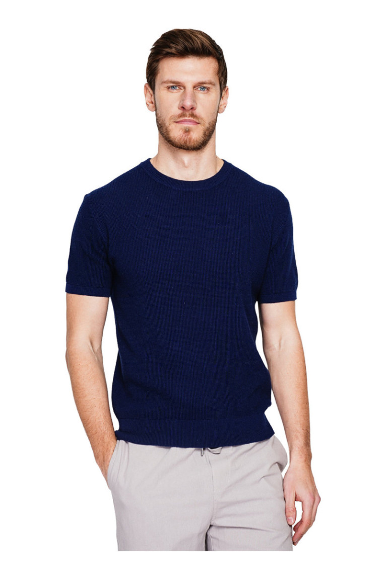 Pull - SECRET DU LIN - Marine