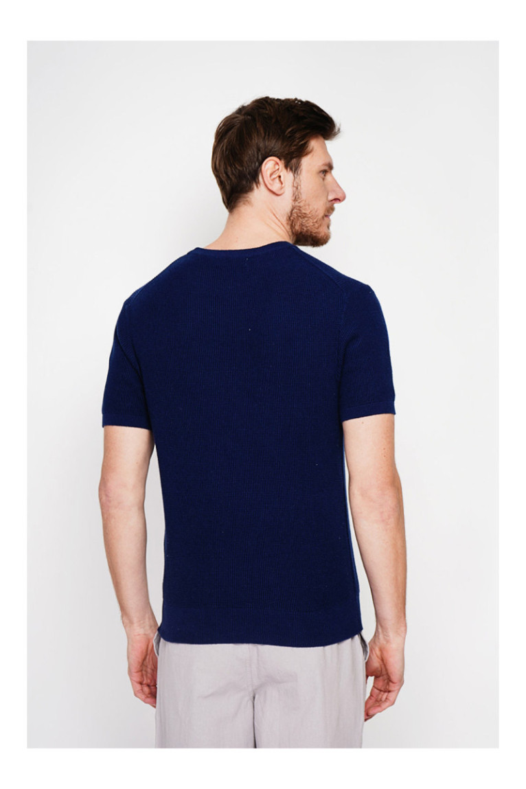 Pull - SECRET DU LIN - Marine