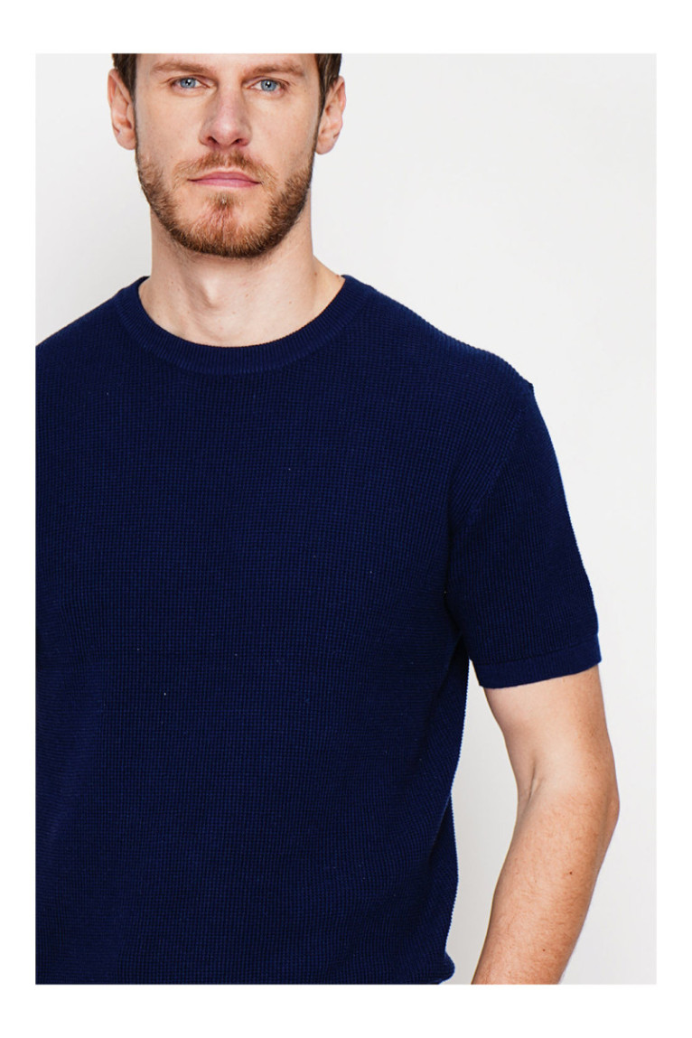 Pull - SECRET DU LIN - Marine