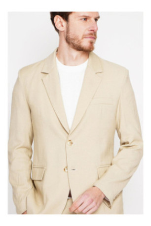 Veste - SECRET DU LIN - Camel