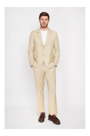 Veste - SECRET DU LIN - Camel