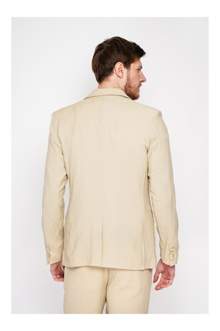 Veste - SECRET DU LIN - Camel