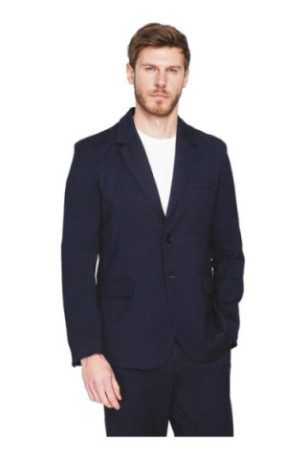 Veste - SECRET DU LIN - Marine
