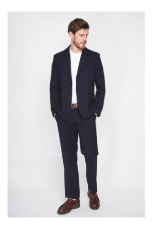 Veste - SECRET DU LIN - Marine