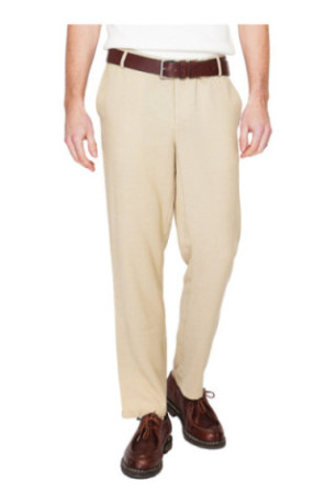 Pantalon - SECRET DU LIN - Camel