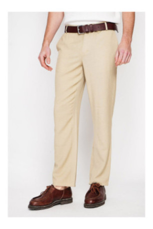 Pantalon - SECRET DU LIN - Camel