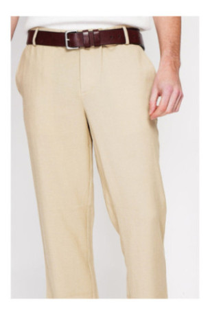 Pantalon - SECRET DU LIN - Camel