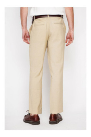Pantalon - SECRET DU LIN - Camel