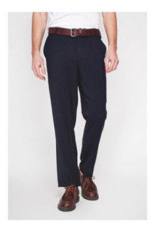 Pantalon - SECRET DU LIN - Marine