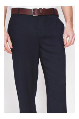 Pantalon - SECRET DU LIN - Marine
