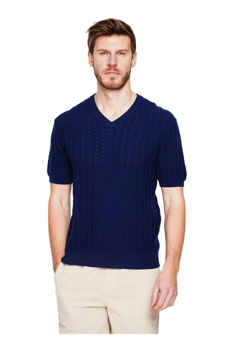 Pull - SECRET DU LIN - Marine