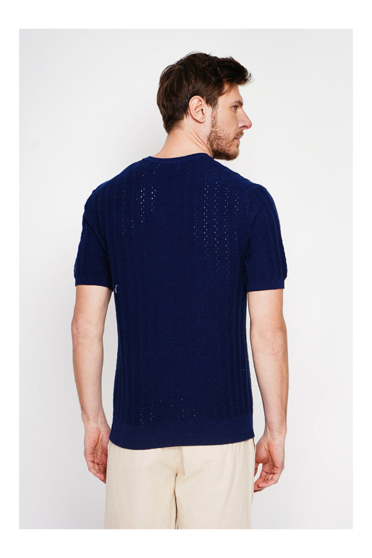 Pull - SECRET DU LIN - Marine