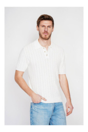 Pull - SECRET DU LIN - Blanc