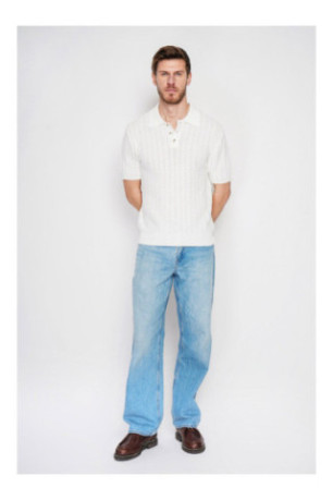 Pull - SECRET DU LIN - Blanc