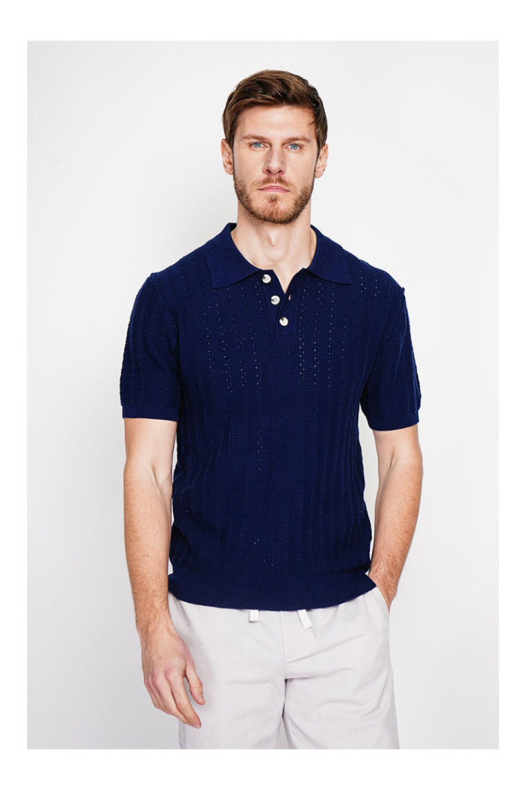 Pull - SECRET DU LIN - Marine