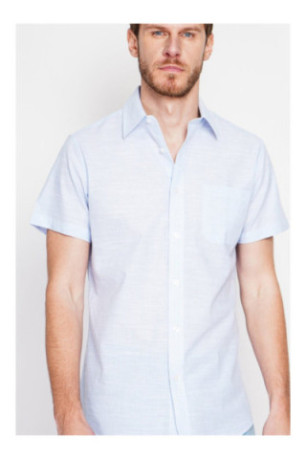 Chemise - SECRET DU LIN - Ciel