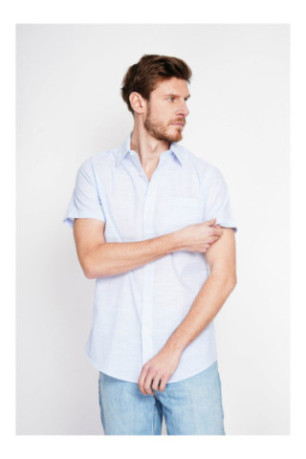 Chemise - SECRET DU LIN - Ciel