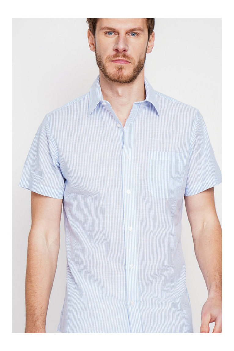 Chemise - SECRET DU LIN - Ciel