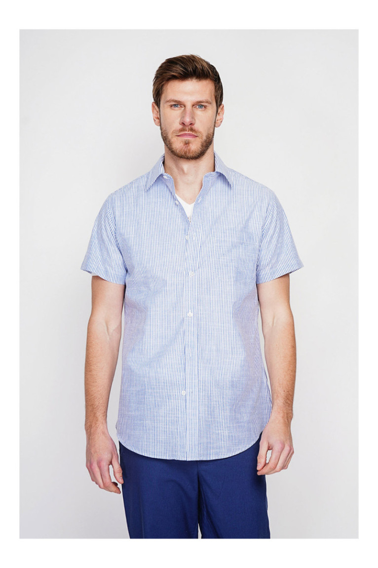 Chemise - SECRET DU LIN - Marine