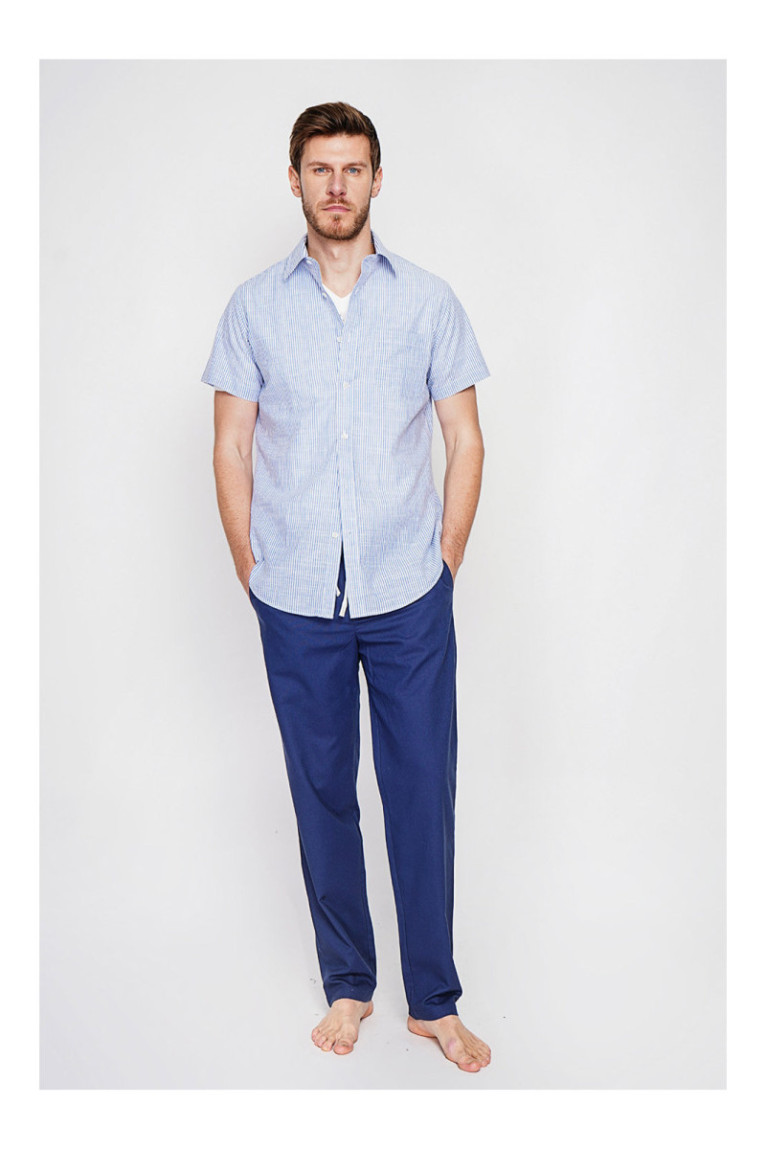 Chemise - SECRET DU LIN - Marine