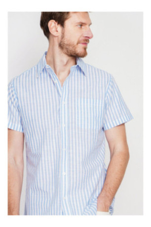 Chemise - SECRET DU LIN - Ciel