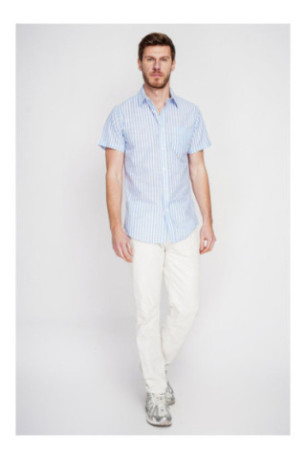 Chemise - SECRET DU LIN - Ciel