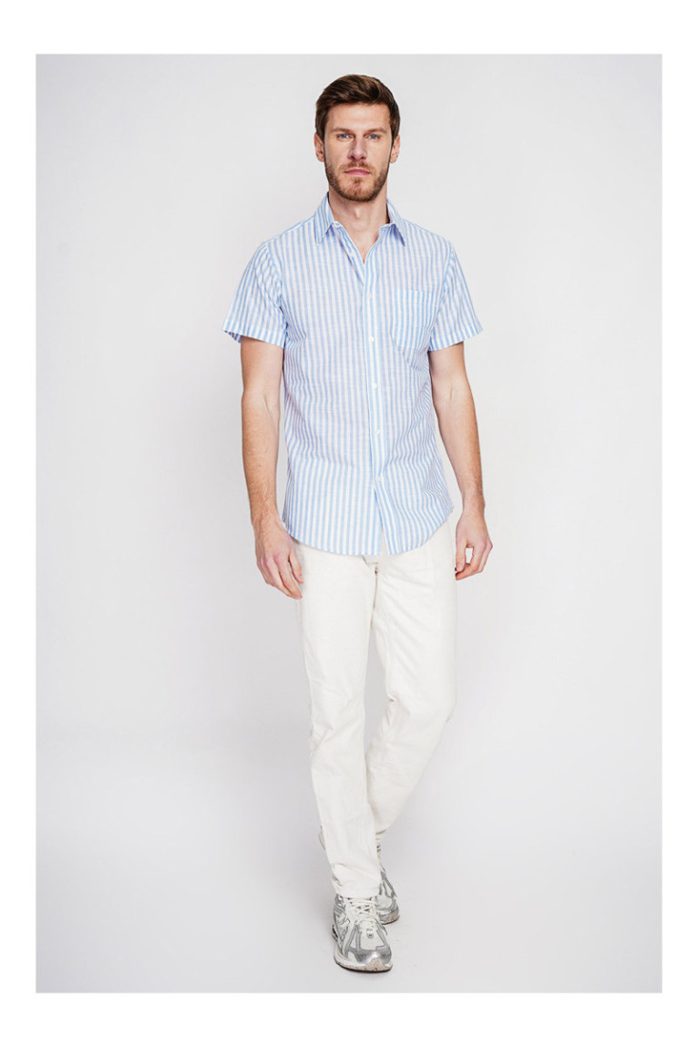 Chemise - SECRET DU LIN - Ciel