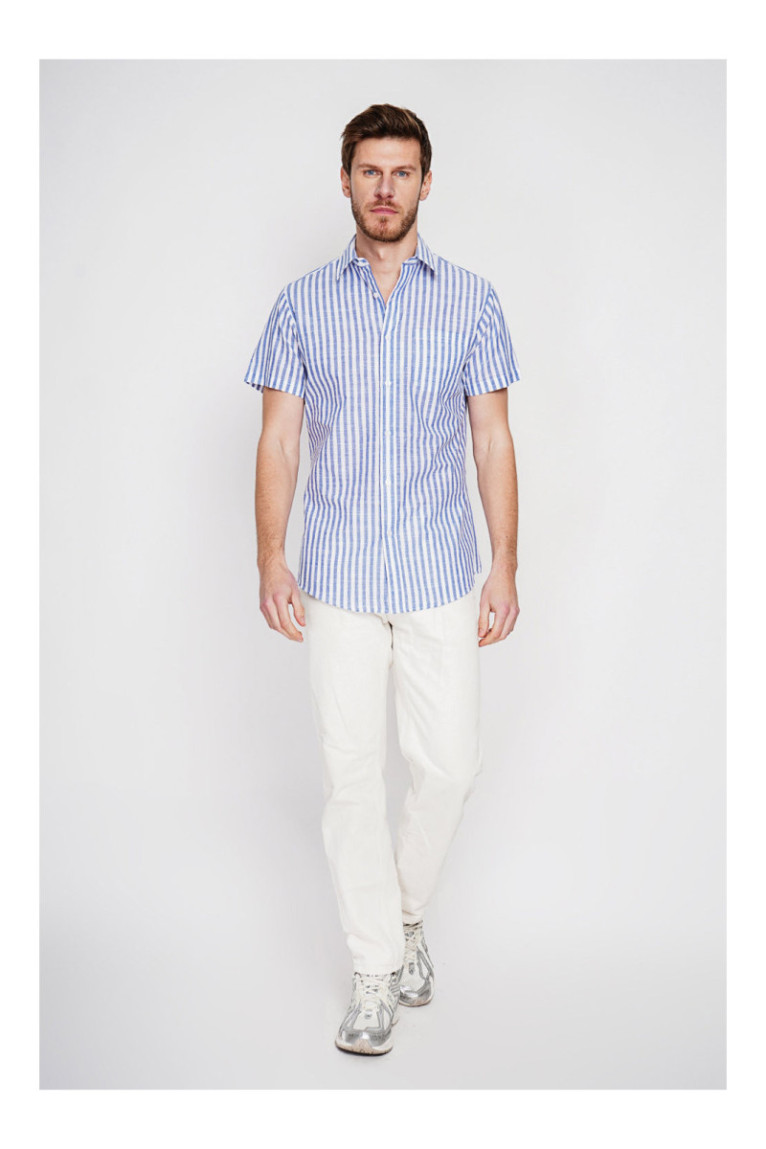 Chemise - SECRET DU LIN - Marine