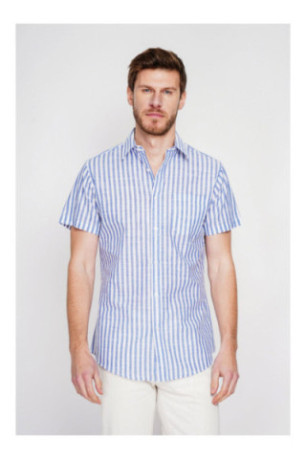 Chemise - SECRET DU LIN - Marine
