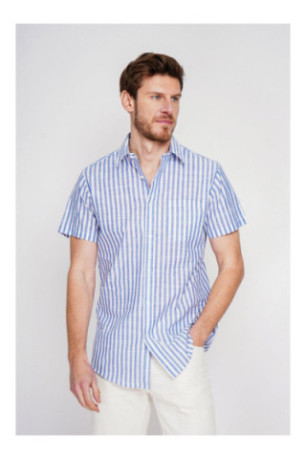 Chemise - SECRET DU LIN - Marine