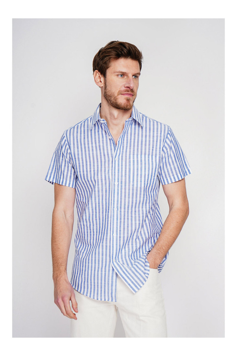 Chemise - SECRET DU LIN - Marine