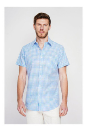 Chemise - SECRET DU LIN - Ciel