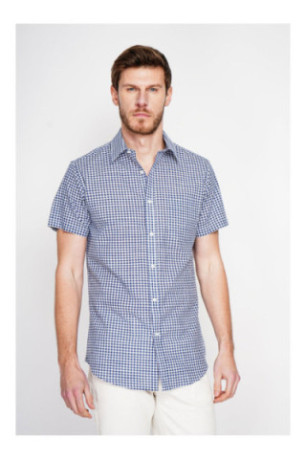 Chemise - SECRET DU LIN - Marine