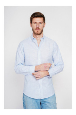 Chemise - SECRET DU LIN - Ciel