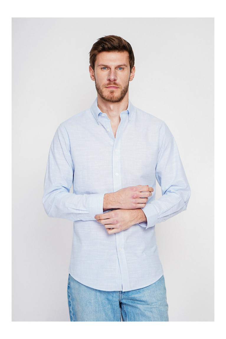 Chemise - SECRET DU LIN - Ciel