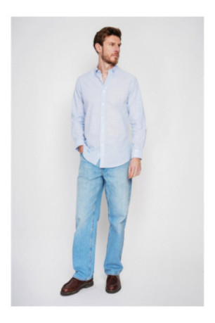 Chemise - SECRET DU LIN - Ciel