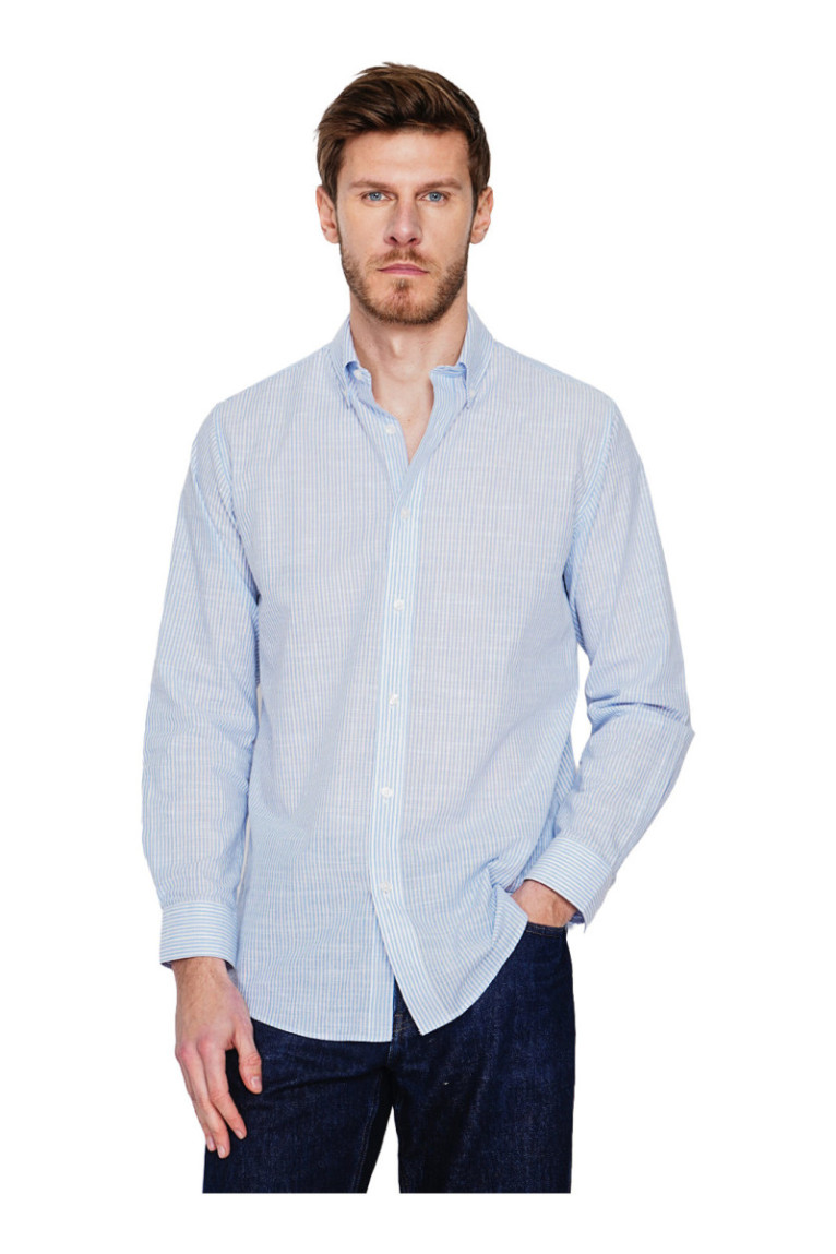 Chemise - SECRET DU LIN - Ciel