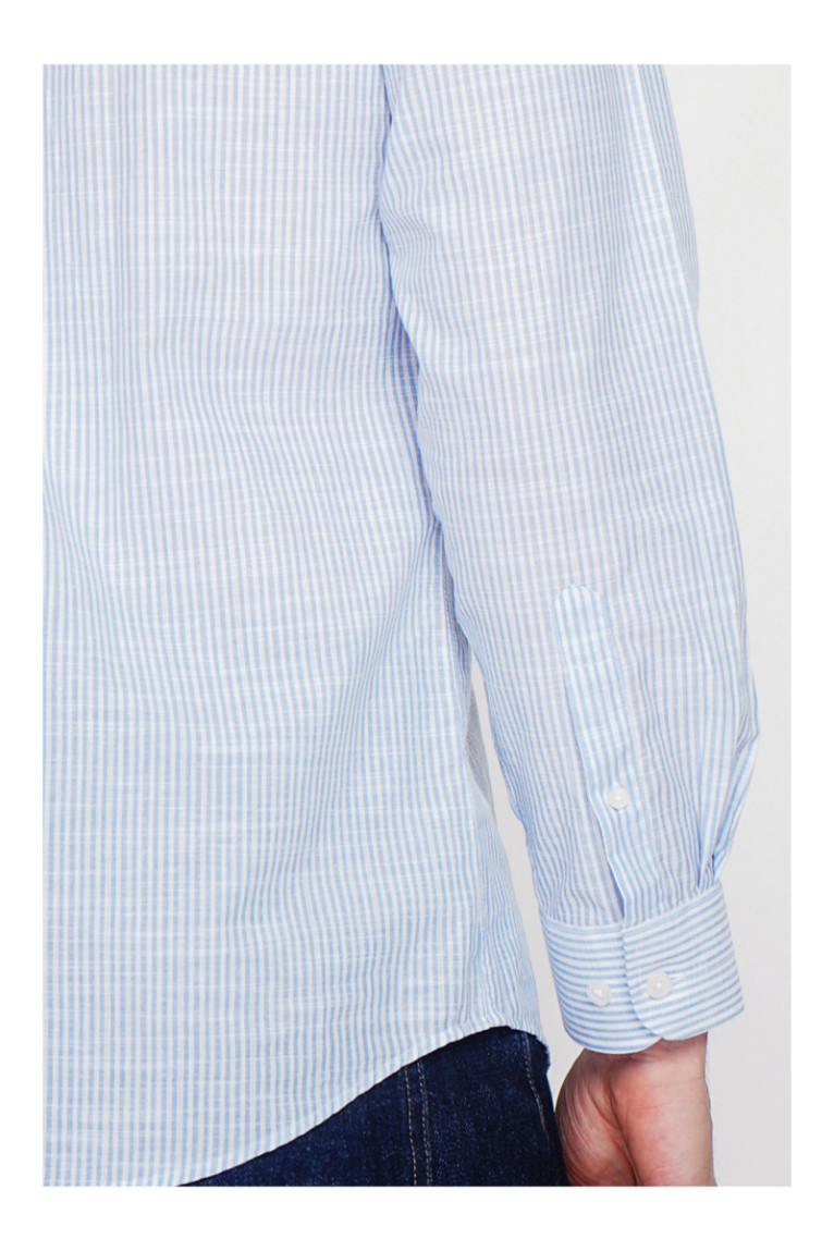 Chemise - SECRET DU LIN - Ciel