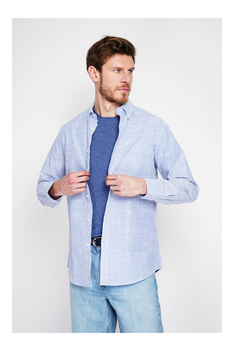 Chemise - SECRET DU LIN - Marine