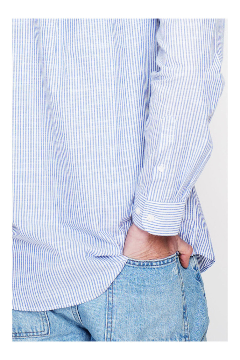 Chemise - SECRET DU LIN - Marine